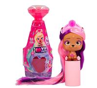 VIP Pets Glam Gems S5, Muñeca Perrita Sorpresa Coleccionable con un Look Brillante y con Pelo Largo para Peinar y Decorar con Joyas, Juguete Regalo para Niñas y Niños +3 Años