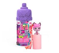 Vip Pets Mini Fans Bow Power S5 | Muñeca de Perro pequeño Coleccionable con Aspecto Urbano y Pelo Largo para peinar o Decorar - Juguete de Regalo para niñas +3 años