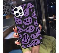 VIPAVA Funda de teléfono con Carita Sonriente Negra Divertida para Xiaomi para Redmi Note 8 10 9 Pro 10S 9S 9T 8T 7 Note10 5G 9A 9AT 9C 8A 7A Poco X3 NFC F3 M3, XIAOL, A015, para Redmi Note 7