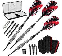 Viper intimidar a 80% tungsteno Dardos de Punta Blanda con Almacenamiento/Estuche de Viaje, 18 Gramos, Unisex, Multi Colored