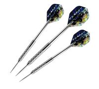 Viper Jackal 80% Tungsten Steel Tip Darts Dardos con Punta de Acero, Plata