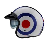 VIPER Motorcycle Helmet with Inner Sun Visor RSV06 Plus Open Face Jet Motorbike Helmets for Adult - Motorbike Rider Road Legal ECE2206 Approved for Cruise Bike Chopper Moped Electric Scooters