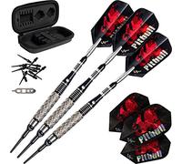 Viper Pitbull 90% tungsteno Dardos de Punta Blanda con Almacenamiento/Estuche de Viaje, 18 Gramos, Multi Colored