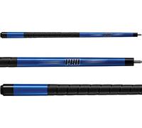 Viper revolución Sure Grip Pro 58 "2 Piezas Billar/Billar, Azul Metalizado