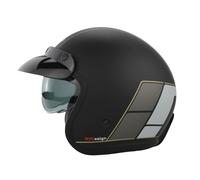 Viper RSV06 Plus Motorcycle Helmet with Inner Sun Visor Open Face Jet Motorbike Helmets for Adult - Motorbike Rider Road Legal ECE2206 Approved for Cruise Bike Chopper Moped Electric Scooters - L