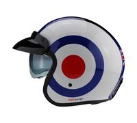 Viper RSV06 Plus Motorcycle Helmet with Inner Sun Visor Open Face Jet Motorbike Helmets for Adult - Motorbike Rider Road Legal ECE2206 Approved for Cruise Bike Chopper Moped Electric Scooters - L
