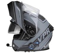 VIPER RSV191 Flip Front Helmet (Raze Grey,L)