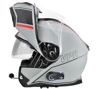 VIPER RSV191 Flip Front Helmet (Vision Meteor Grey,S)