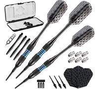 Viper Soft Tip Darts Bobcat-Dardos Ajustables de Punta Suave, Unisex Adulto, Azul, 16 Grams (Adjustable to 17 and 18 Grams)