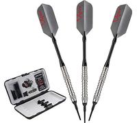Viper V-Factor - Dardos de Punta Suave de 90% tungsteno con Estuche de Almacenamiento/Viaje, Anillas, 18 Gramos