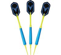 Viper V GLO Dardos de Punta Blanda, 18 Gramos, Unisex, Azul/Amarillo