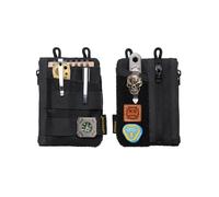 VIPERADE VE18-M Bolsa delgada EDC con espacio para parches DIY, cartera minimalista para hombres, organizador de herramientas multifunción EDC