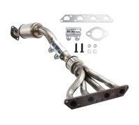 VIPIH Catalizador homologado + Kit de Montaje para Fit for Mini Cooper R50 R52 R53 2001-2007