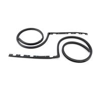 VIPIH Left+Right Door Sub Seal Set Rubber para Honda 3D Civic 1996-2000 EK9 EK2-3 EK4