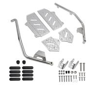 VIPIH Lower Engine Guard Frame Crash Bar Steel Fit Silver para Honda Adv350 2022-2025