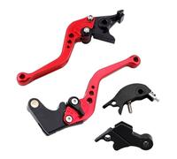 VIPIH New Short Clutch Brake Lever fit para Yamaha XSR900 XSR900GP MT-09 MT-09SP 24-25 Red