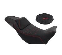VIPIH Rider Passenger Seat Front Rear Cushion +15Mm Red para Honda Nx400 Nx500 24-25