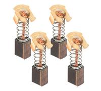 VIPMOON 4 escobillas de carbón universales de repuesto para motor eléctrico, compatible con herramientas eléctricas Makita, cepillo de carbón de repuesto universal para taladro, amoladora angular
