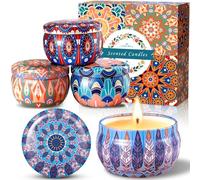 VIPNAJI Velas Perfumadas Juego de 4 piezas Regalo de Aromaterapia
