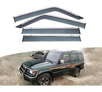 VIPOD 4 Piezas Auto Deflectores De Viento para Mitsubishi Pajero V31 1998+, Derivabrisas De Aire Cortavientos Protector Ventanas Laterales