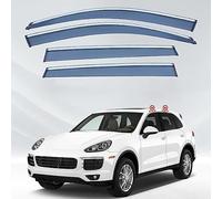 VIPOD 4 Piezas Auto Deflectores De Viento para Porsche Cayenne 92A 2011-2018, Derivabrisas De Aire Cortavientos Protector Ventanas Laterales