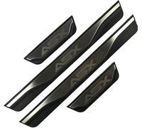 VIPOES 4 Piezas DecoracióN para Estribos para Mitsu-bishi ASX 2013-2022, Acero Inoxidable Protector Umbral Puerta Coche