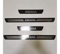 VIPOES 4 Piezas DecoracióN para Estribos para REN-Ault ARKANA XM3 2019 2020 2021, Acero Inoxidable Protector Umbral Puerta Coche