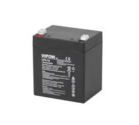 Vipow - Batería de Movilidad 12V 4Ah Batería de Ciclo Profundo de Gel. Pila Recargable. Acumulador, Dimensiones: - Longitud: 90mm - Anchura: 70mm - Altura: 102mm,Peso: 1,40kg.