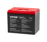 Vipow Batería LiFePO4 100Ah 12V BMS Bluetooth Pantalla LCD BAT0499