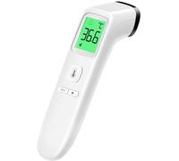 Viproud Termometro digital para fiebre para bebés, niños y adultos, Termometro bebe infrarrojo sin contacto para la Termómetro frente,con mediciones precisas instantáneas (blanco lechoso)