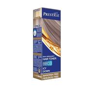 Vips Prestige | Tinte Pelo Semi Permanente y Toner Baño de Color Alba Helada 03 | tinte sin Amoniaco y Peróxido | Con Aceite de Oliva, de Macadamia y Aceite de Ricino | Matizador cabello rubio