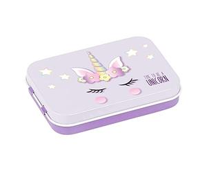 Viquel - Caja de puntos de unicornio - Caja metálica para niños