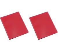 Viquel Encuadernación 50 fundas A4, polipropileno rojo (Paquete de 2)