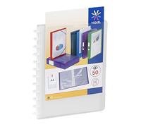 Viquel - Funda para documentos con funda extraíble (50 vistas, personalizable), color incoloro