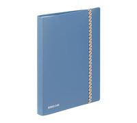 VIQUEL - Portavistas 120 vistas A4 Business Class - Protector de documentos de plástico resistente - 60 fundas - Ideal para la oficina o el hogar - Azul