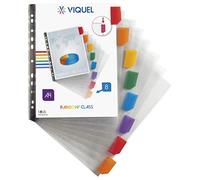 Viquel RAINBOW CLASS - Separadores personalizables A4 MAXI (8 unidades)
