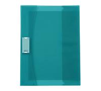 Viquel Strong Cover - Funda para cuaderno A4 de plástico verde - Calidad superior - Parte trasera reforzada - Con solapas marcapáginas