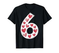 Viral 67 Sketch Heart Valentine Kids - 67 Coincidencia 6 Camiseta