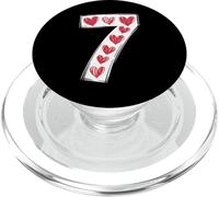 Viral 67 Sketch Heart Valentine Kids - 67 Coincidencia 7 PopSockets PopGrip para MagSafe