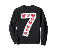 Viral 67 Sketch Heart Valentine Kids - 67 Coincidencia 7 Sudadera