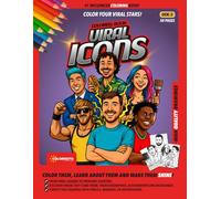 Viral Internet Icons: A Coloring Book of Internet Personalities, Streamers & Social Media Stars: for Kids, Teens & Adults Color Your Favorite Online ... Streamers, Memes & Social Media Legends
