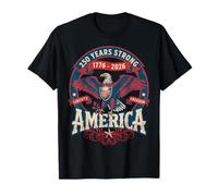 Viral Julio 4 2026 Vintage - 250 Años Fuerte USA Camiseta