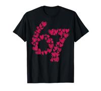Viral Six Seven Love 67 Camiseta