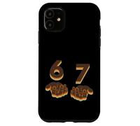 Viral Six Seven Meme 6 7 Jerga Alfa Divertida Gen Carcasa para iPhone 11