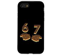 Viral Six Seven Meme 6 7 Jerga Alfa Divertida Gen Carcasa para iPhone SE (2020) / 7/8