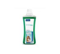 Virbac Aquadent - Solución de higiene dental para perros y gatos, sabor menta, botella de 500 ml