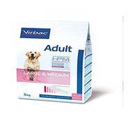 Virbac VET HPM Large & Medium - Pienso para perros adultos medianos y grandes - Cantidad: 3 kg