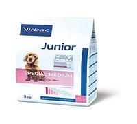 Virbac VET HPM Junior Special Medium - Pienso para perros medianos de más de 7 meses - Cantidad: 3 kg