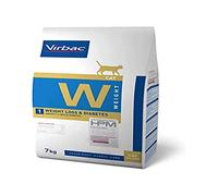 Virbac VET HPM Weight Loss & Diabetes - Pienso para gatos adultos con diabetes y sobrepeso - Cantidad: 7 kg