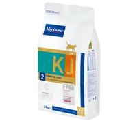 Virbac VET HPM Riñón y Articulaciones - Pienso para gatos adultos para apoyar la función renal - Cantidad: 3 kg